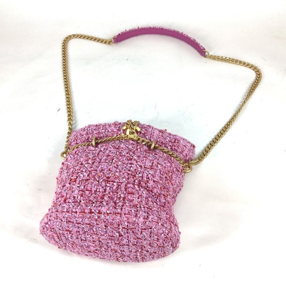 CHANEL 2022SS CC Coco Mark Chain Bucket-Shaped Pochette, 2-Way Handbag/Shoulder - Picture 10 of 10
